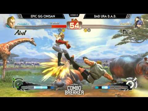 Combo Breaker - USF4 - Epic GG Onisan (Abel) vs BAB URA B.A.B. (Decapre; Blanka)