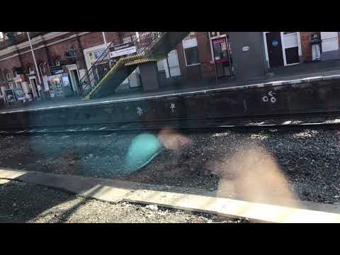 Arriving and departing Bournemouth on the 15:05 service to London Waterloo, 26/08/19.