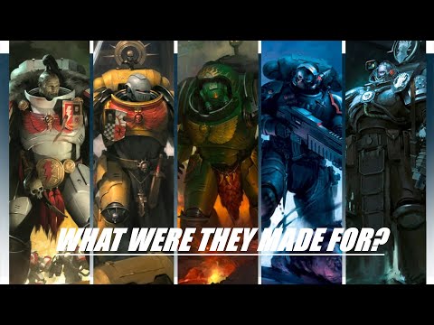 What Was Each Legions Purpose? - Warhammer 40K Lore