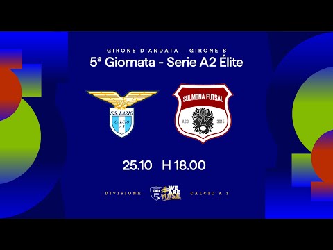 Lazio-Sulmona Futsal 6-2 | 5ª giornata | Serie A2 Élite 2025/2026 - Girone B