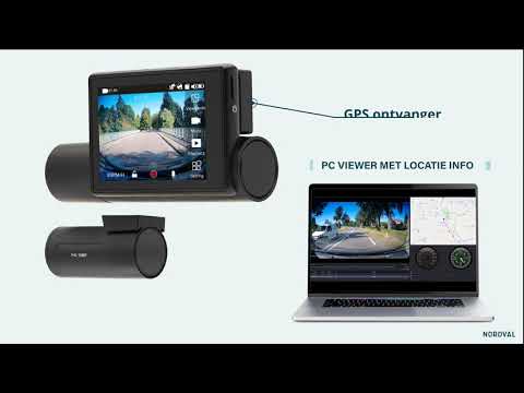 Nordväl DC103 Dashcam 2CH LCD 1080P WiFi  [Promo video 2021] - Nederlands
