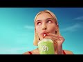 Werbung Iced Matcha Latte MORE