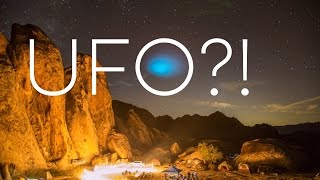 BLUE UFO TIMELAPSE from the California Desert?!