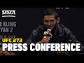 UFC 273 Pre-Fight Press Conference | Khamzat Chimaev, Gilbert Burns Get Heated