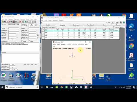 Modeling a Ground Plane Antenna with 4NEC2 Part 1