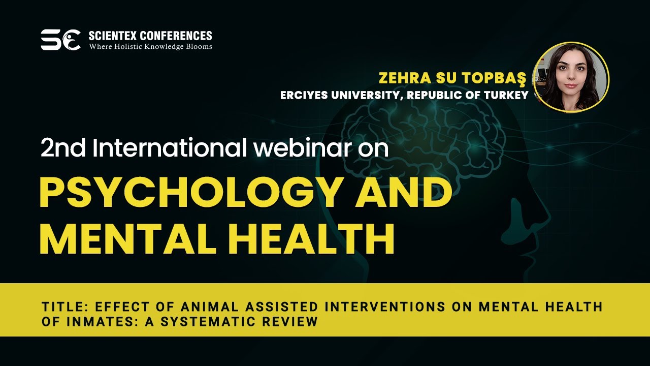 Effect of animal assisted interventions on mental health of inmates: A Systematic review