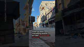 Download lagu Israel attacks desalination plant and mosque in Gaza | AJ #shorts mp3