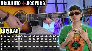 BIPOLAR - Peso Pluma x Jasiel Nuñez x Junior H - Requinto + Acordes | TABS | Tutorial Guitarra