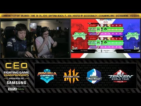 CEO 2019 BlazBlue CTB Top 8 - ANTI BACE vs CAG FENRITTI