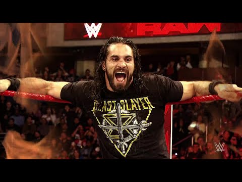 Seth Rollins looks to slay Universal Champion Brock Lesnar at WrestleMania