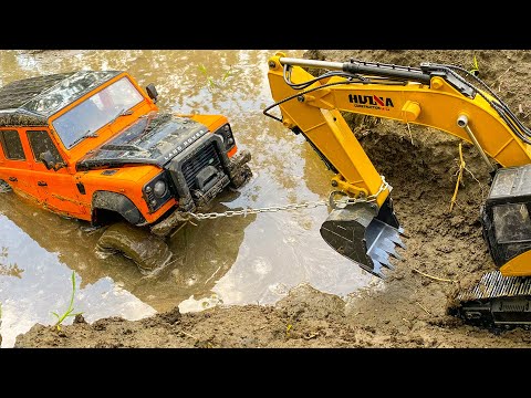 MUD Race Truck 1:12 Scale Excavator RC Racing Adventure
