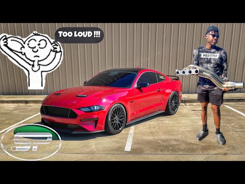 2021 Mustang GT - Stainless Power Long Tube Headers Makes My Mustang INSANELY LOUD