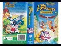 The Rescuers Down Under UK VHS Opening And Closing 1992