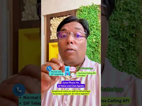 One Phone Number for AI Calls, WhatsApp Calls & Chatbots | AI Voice Agents India