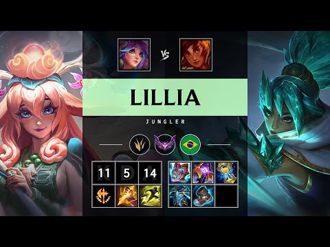 Lillia Jungle vs Taliyah - BR Master Patch 25.04
