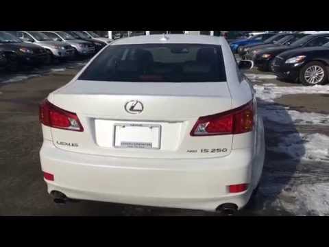 Lexus Certified Pre Owned White 2010 IS 250 AWD - Leather and NAV Package