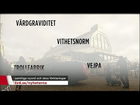 Haffa, obror och douche - här är 2015 års nyord - Nyheterna (TV4)