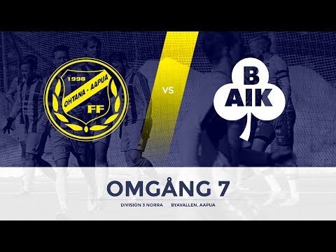 Ohtana/Aapua FF - Bergnäsets AIK 1-1 // Highlights