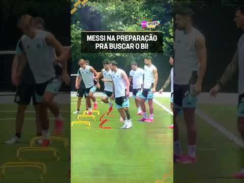 MESSI TÁ CHEGANDO FORTE PRA BUSCAR O BICAMPEONATO!! 🇦🇷🐐 #shorts
