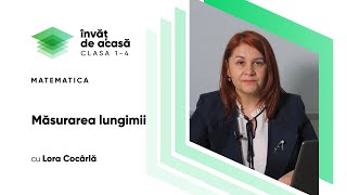 cl.II-a, "Măsurarea lungimii"