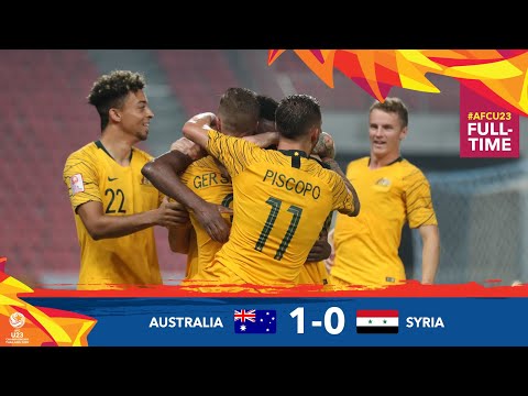 Australia 1 - 0 Syria (AFC U23 Championship 2020: ...