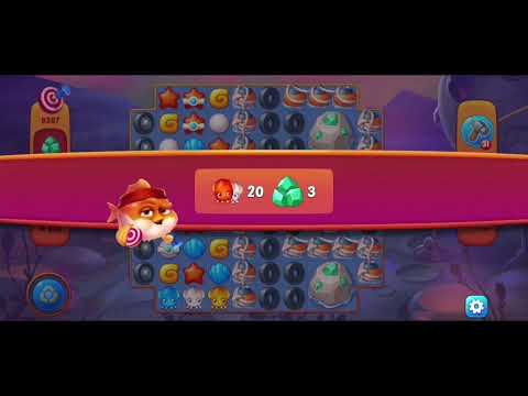 🎯 Fishdom 9387 Challenge Level + 💥💥🧨💣