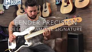 Video thumbnail for FENDER PRECISION DEE DEE RAMONE SIGNATURE- Teste Drive - Thiago Tonini by Thiago Tonini