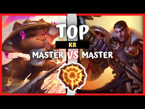 Korean Master Teemo Top vs Master Jayce - KR Rank S10