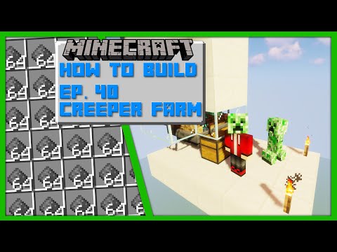 CREEPER FARM in Minecraft 1.16 bauen 😏 [ganz einfach] | MC Tutorial | Minecraft How To Build EP. 40