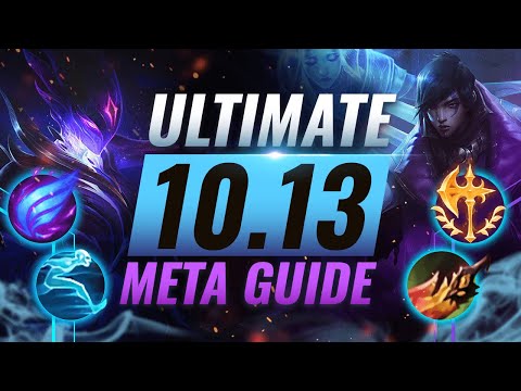 HUGE META CHANGES: BEST NEW Builds & Trends For EVERY ROLE - League of Legends Patch 10.13