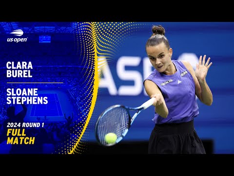 Clara Burel vs. Sloane Stephens Full Match | 2024 US Open Round 1