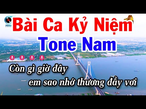 Karaoke Bài Ca Kỷ Niệm Tone Nam ( D#m ) Nhạc Sống Tuấn Cò
