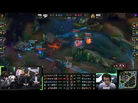 The moment Mad Lions won the game and destroyed PNG - MSI MAD vs PNG