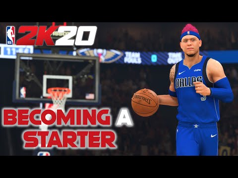 Becoming a Starter in NBA 2K20 MyCareer | Exploiting CPU under the RIM