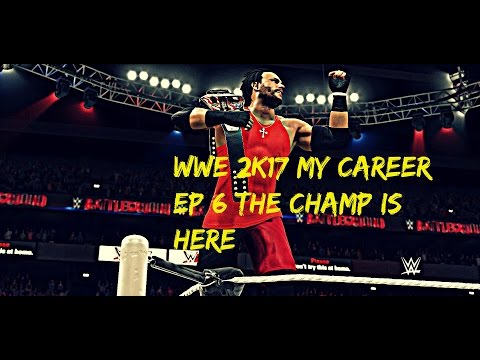 WWE 2K17 How I Got My Title Shot Early US Championship Match!! PS4 #EP 6