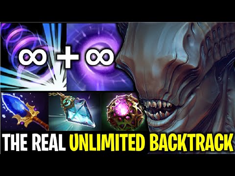 UNLIMITERD BACKTRACK..!! Aghanim Scepter + Octarine Core Void Magic Build by Goodwin 7.27c | Dota 2