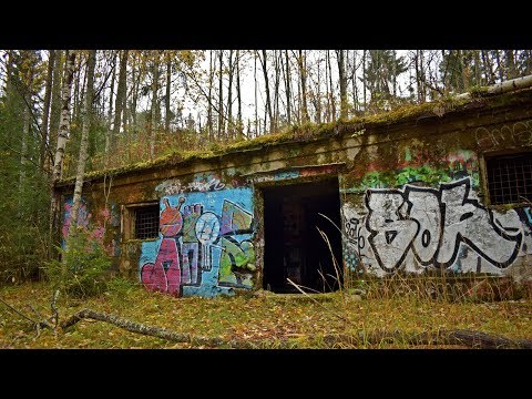 Hylätty kylmän sodan aikainen varastoalue Suomessa