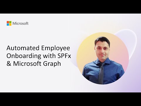 Streamline Onboarding: Discover SPFx & Microsoft Graphs Automated Employee Integration!