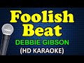 FOOLISH BEAT Debbie Gibson HD Karaoke