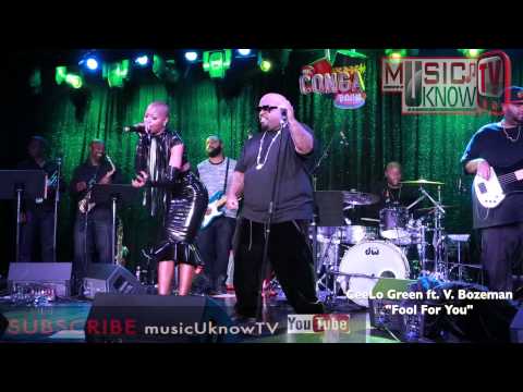CeeLo Green Ft. V. Bozeman "Fool For You" LIVE @Congaroom