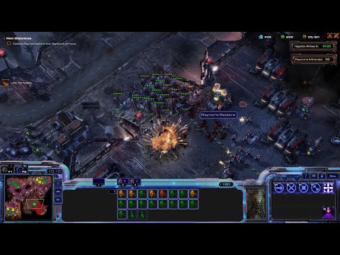StarCraft 2 Wings of Liberty Reversed Campaign Mission 3 - Zero Hour
