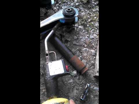 Upper control arm bushing replacement jeep tj
