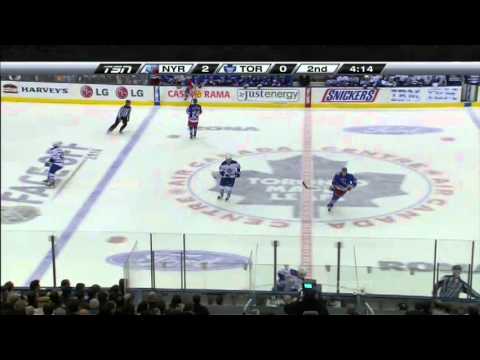 New York Rangers at Toronto Game In Six Minutes - 10/21/10