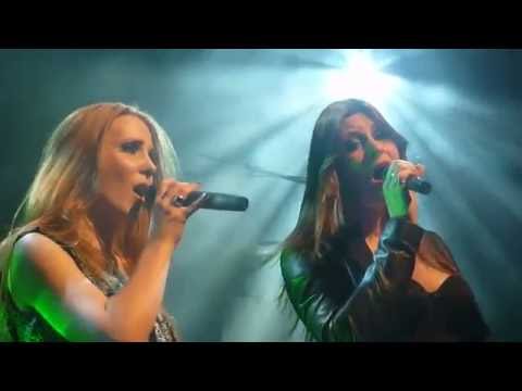 Simone Simons (Epica) feat Floor Jansen (Nightwish)  Sancta Terra Live HD