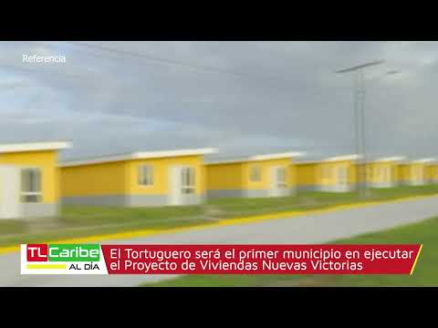El Tortuguero será el primer municipio en ejecutar  el Proyecto de Viviendas Nuevas Victorias