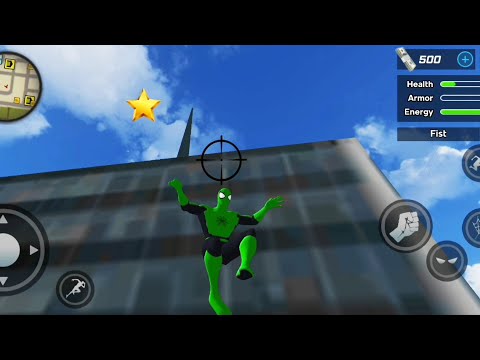 Flying Spider Hero City Battle Ninja Gangster Crime | Rope Spider Hero - Best Android GamePlay HD