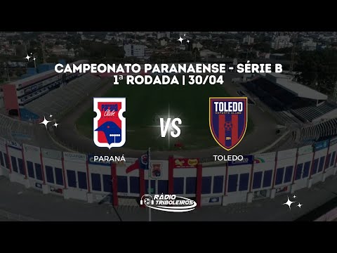 TRANSMISSÃO COMPLETA | Paraná Clube 2 x 0 Toledo | Paranaense 2ª divisão