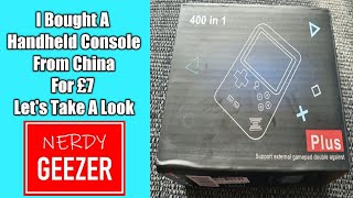I Bought A Handheld Console From China For £7 Let's Take A Look
