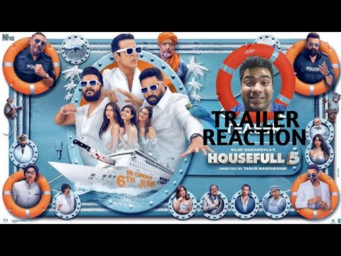 HOUSEFULL 5 Trailer| REACTION| June 6| #housefull5 #newtrailer #upcomingmovies #akshaykumar