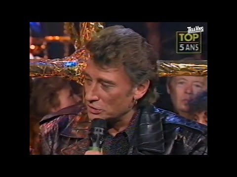 Johnny Hallyday, Eddy Mitchell et Michel Sardou en interview • Top 50 (1989)